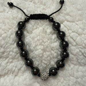 Beaded Adjustable Bracelet Up To 8 Inches